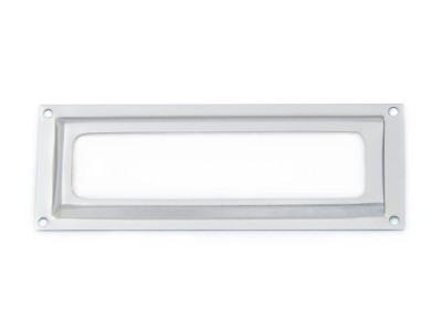 Etikettenrahmen 79 x 29 mm, Edelstahl